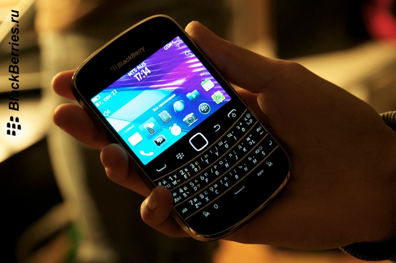 Небольшая заметка о BlackBerry Bold 9900/9930 | BlackBerry в России