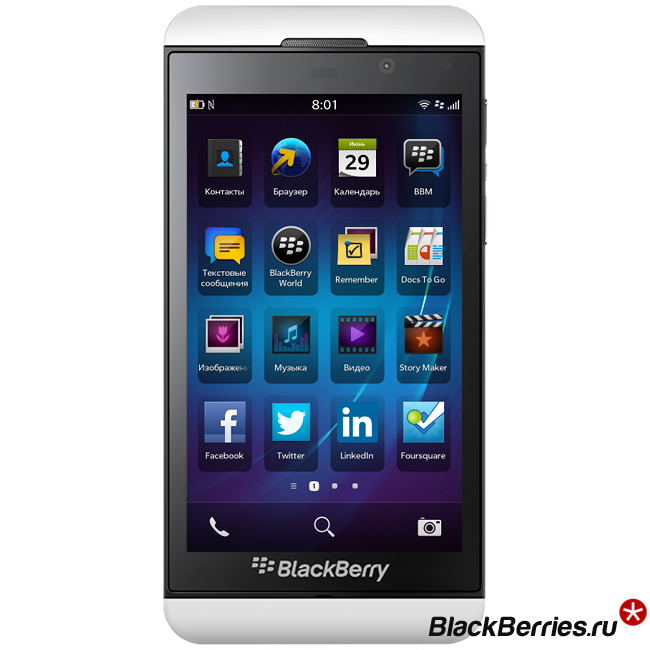 BlackBerry Z10 White купить