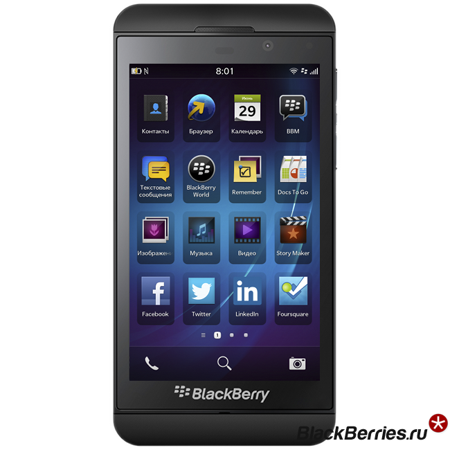 BlackBerry Z10 black купить