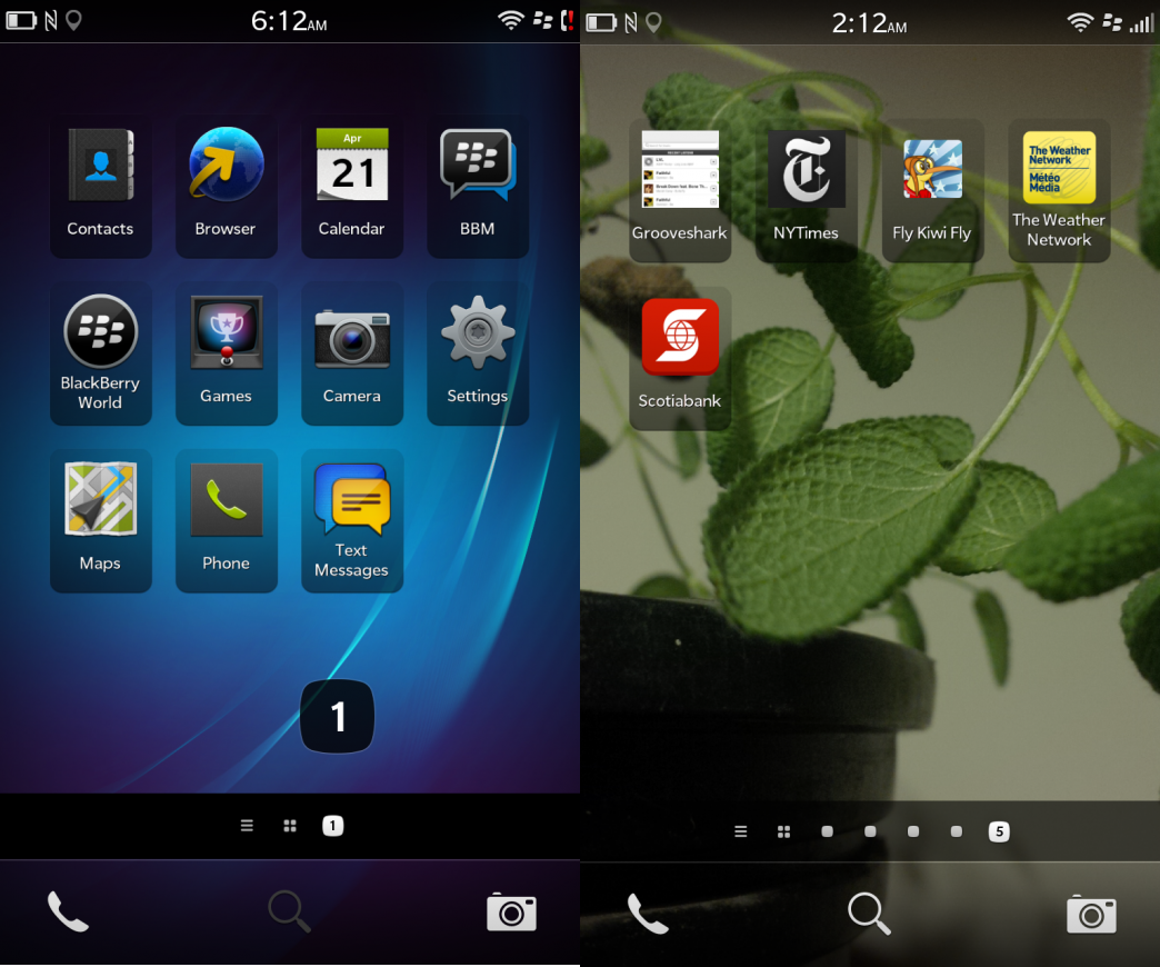 Blackberry os