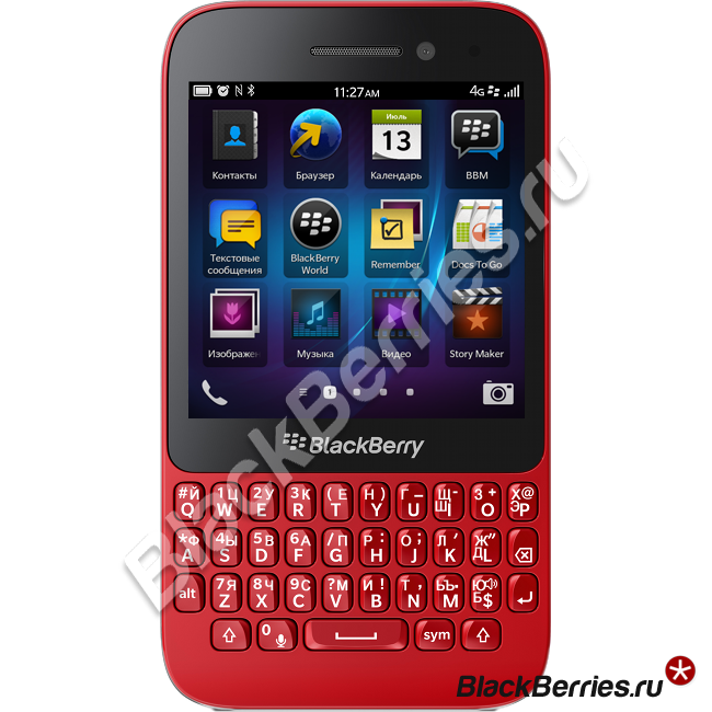 BlackBerry_Q5_Red_ RUS