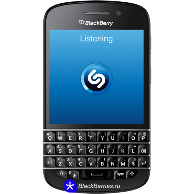 Shazam для BlackBerry 10