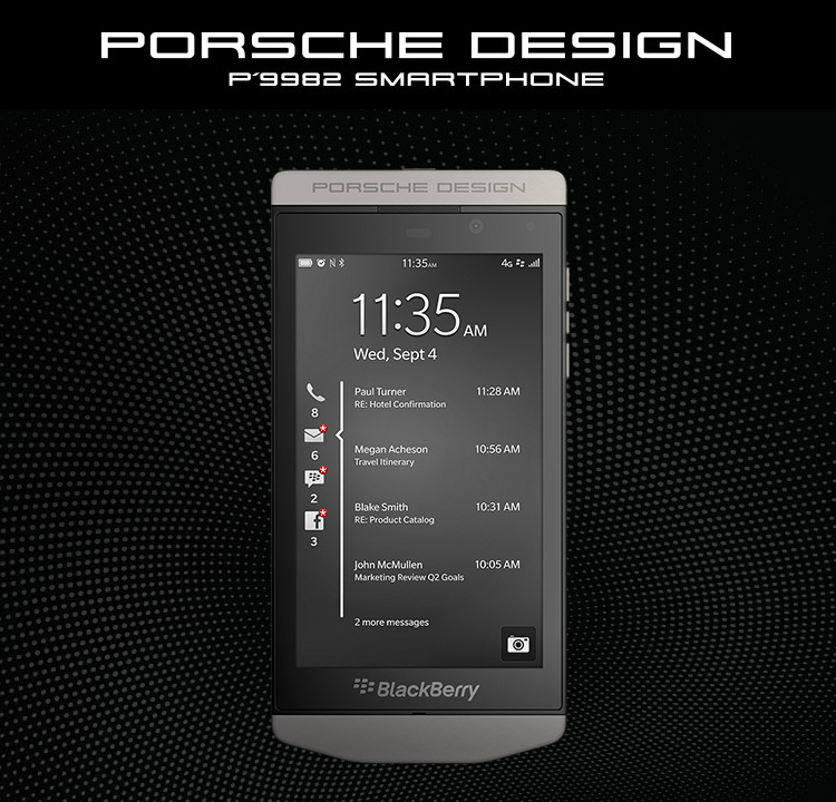 BlackBerry Porsche Design p9982