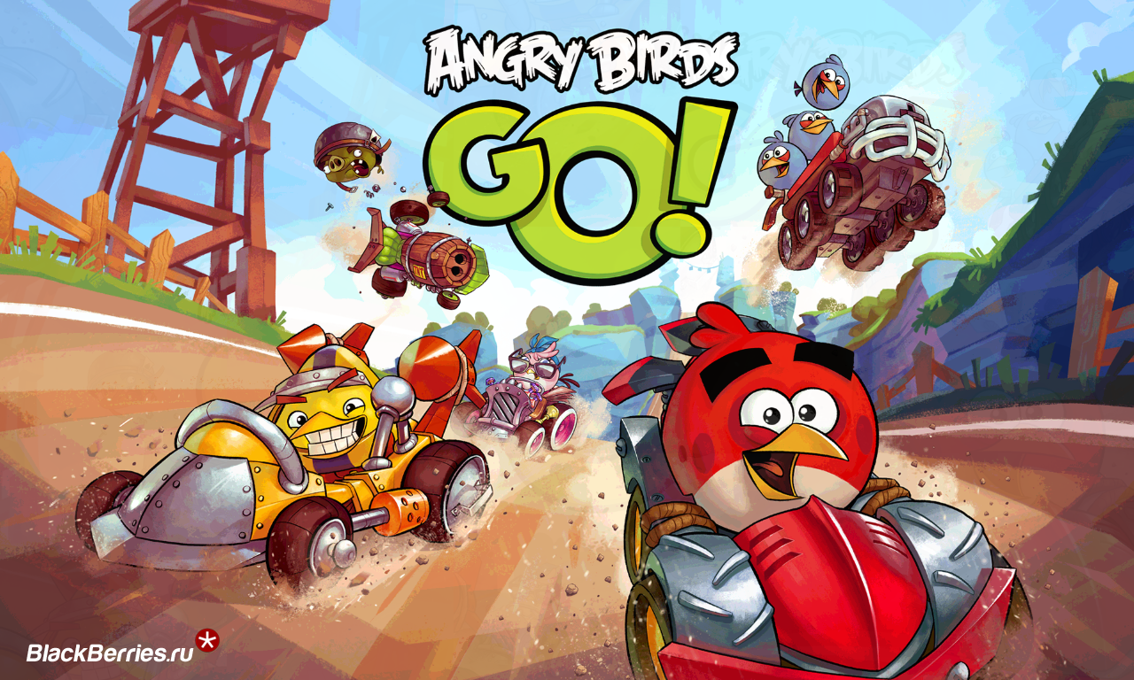 Обзор Angry Birds Go для BlackBerry 10 | BlackBerry в России