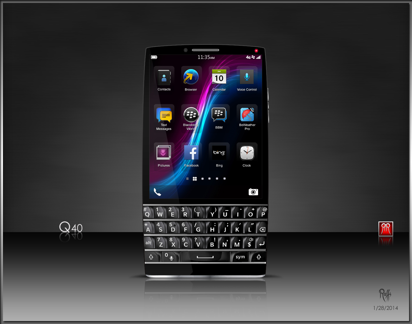 Новые концепты BlackBerry.