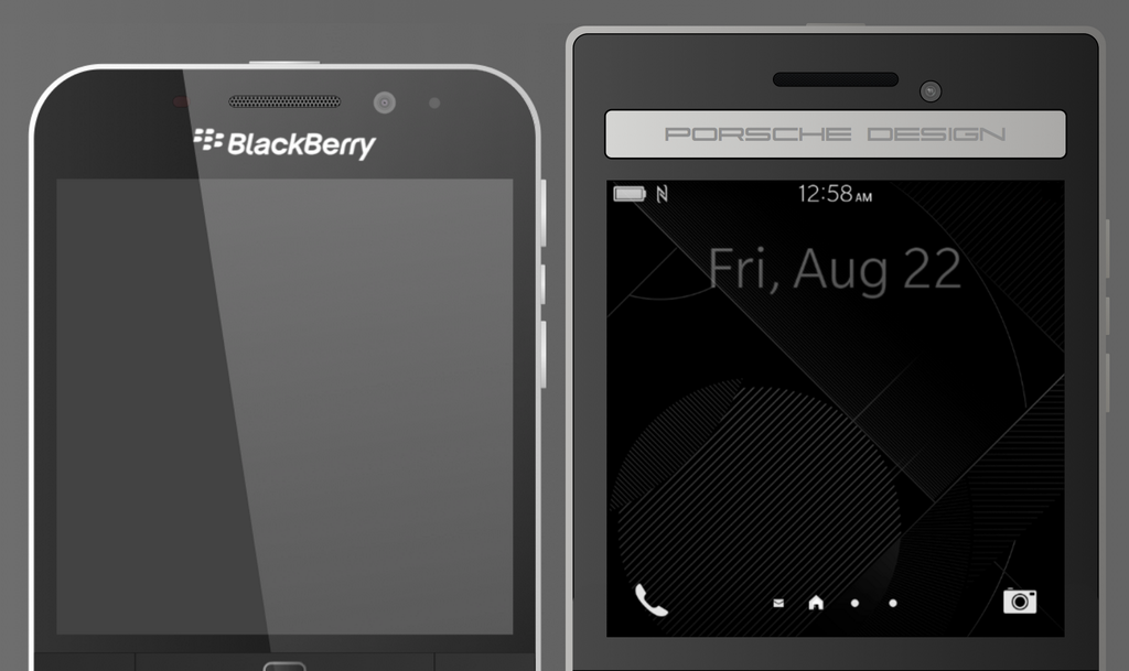 Первая фронтальная фотография BlackBerry Porsche Design P’9983 ‘Khan ...