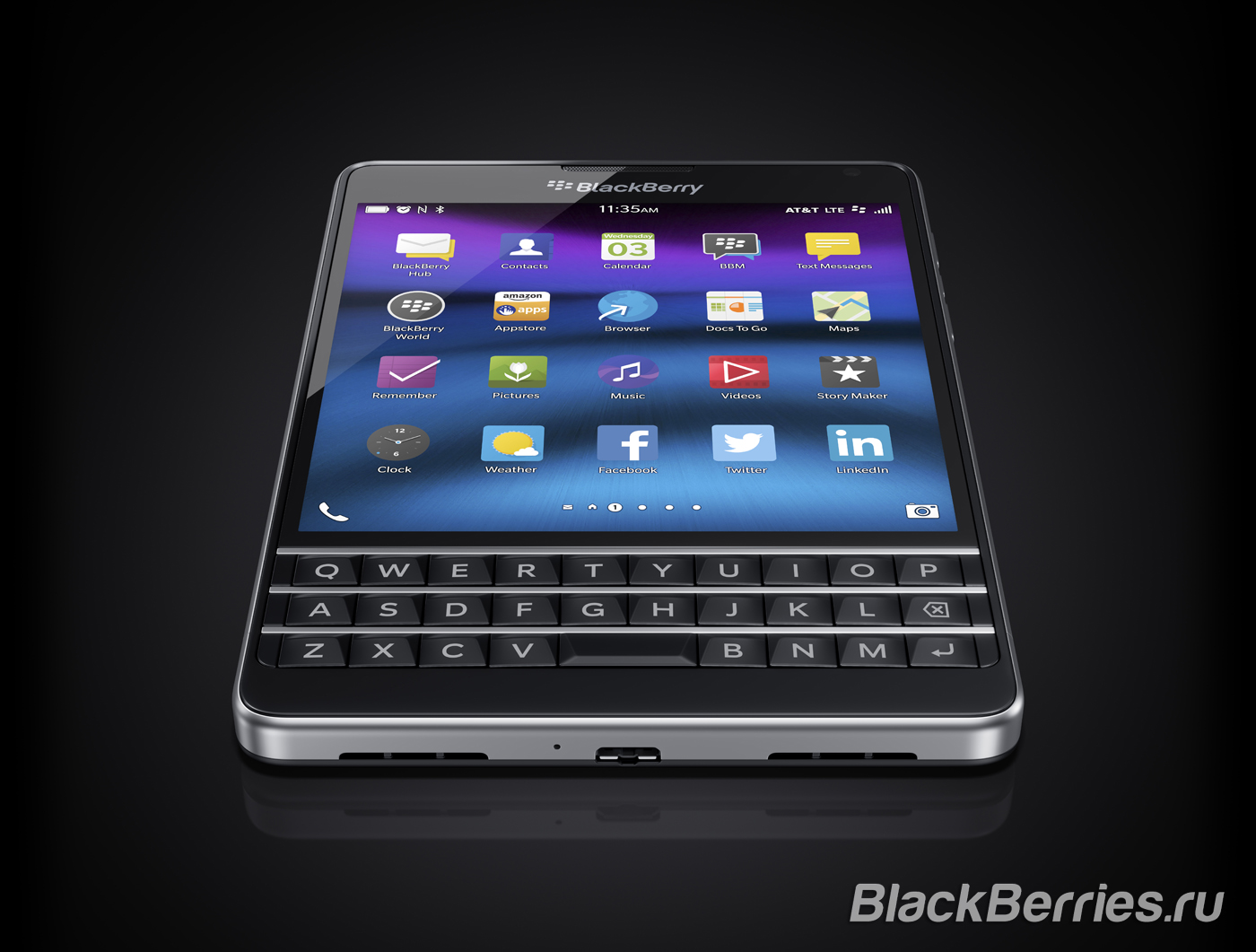 BlackBerry Passport для AT&T получил сертификат FCC | BlackBerry в России