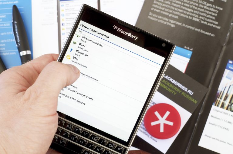 Не устанавливаются приложения на blackberry