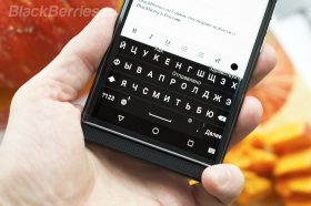 Как сменить язык blackberry