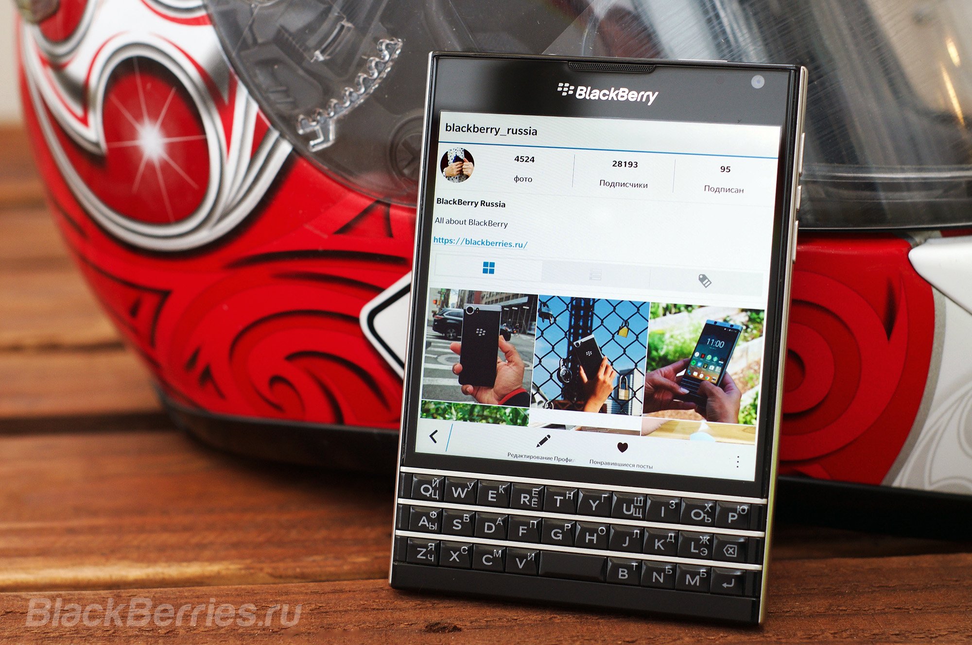 instagram sign up blackberry