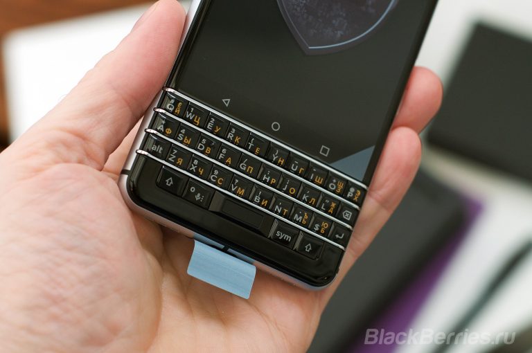 Как разблокировать blackberry keyone