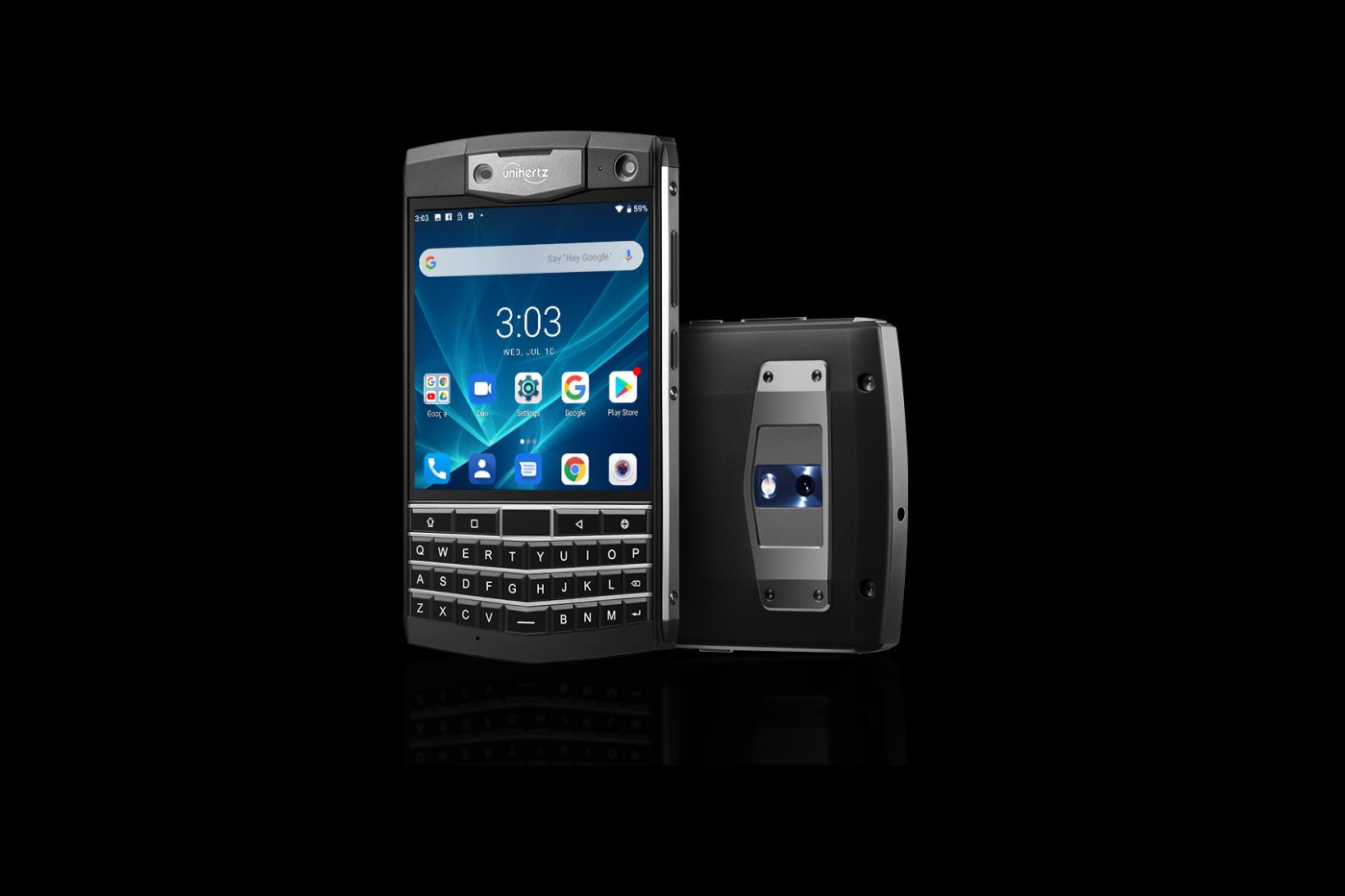 Unihertz Titan — смартфон для тех, кто мечтал о BlackBerry Passport на